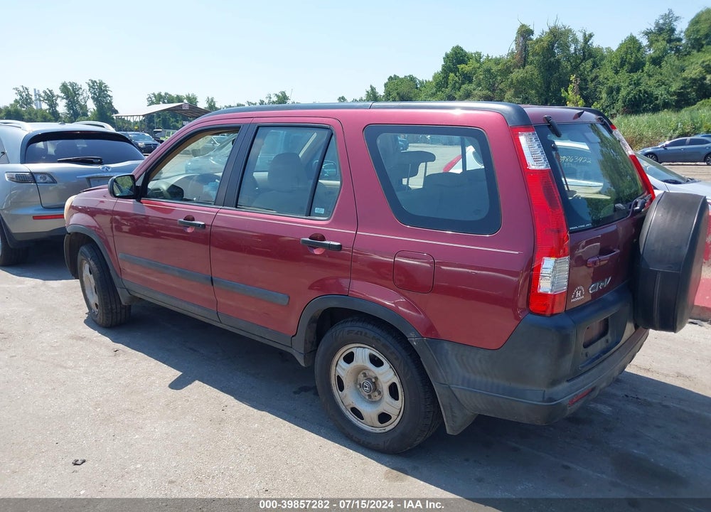 2006 HONDA CR-V LX VIN: SHSRD78566U428663