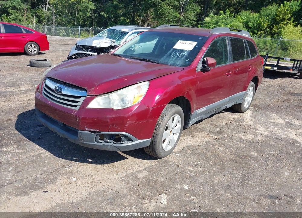 2012 SUBARU OUTBACK 2.5I PREMIUM VIN: 4S4BRCCC7C3266202