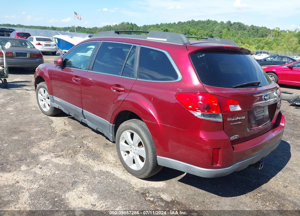 2012 SUBARU OUTBACK 2.5I PREMIUM VIN: 4S4BRCCC7C3266202