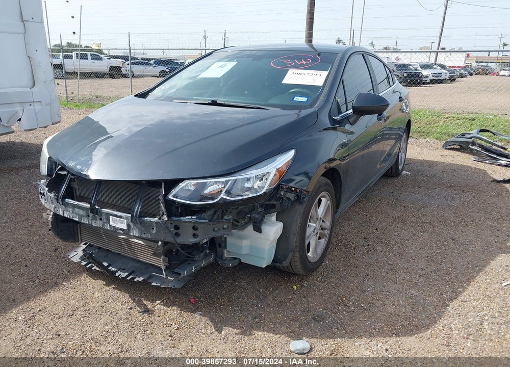 2017 CHEVROLET CRUZE LT AUTO VIN: 1G1BE5SM0H7202596