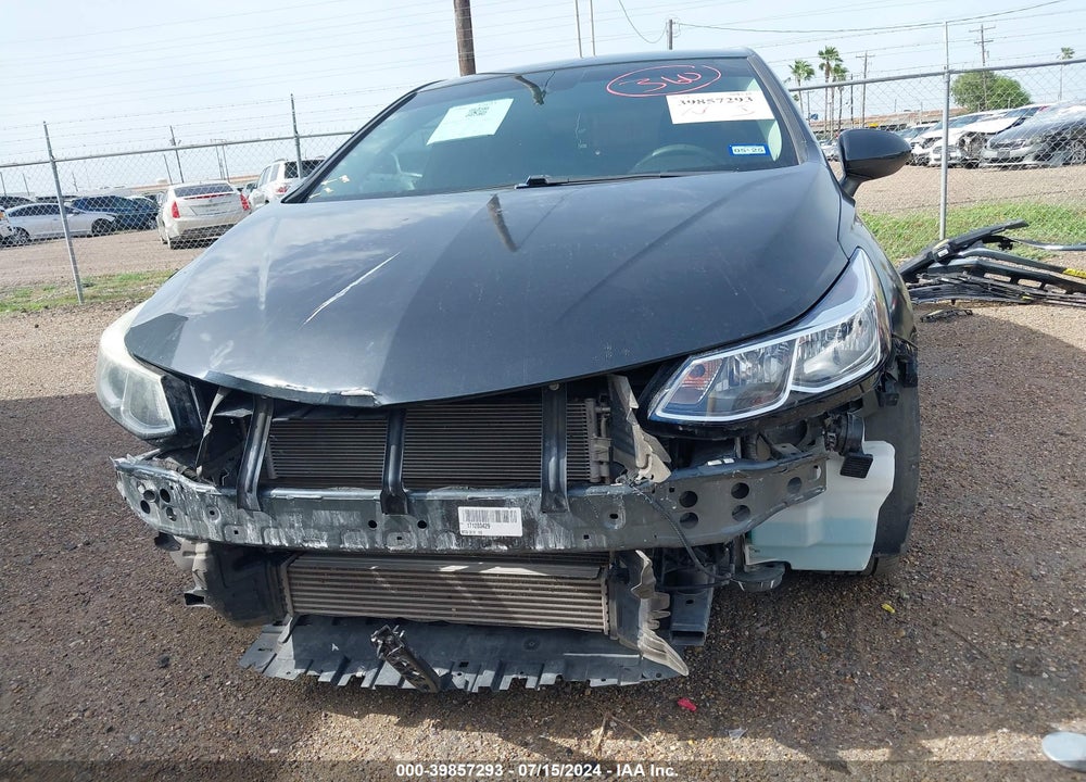 2017 CHEVROLET CRUZE LT AUTO VIN: 1G1BE5SM0H7202596