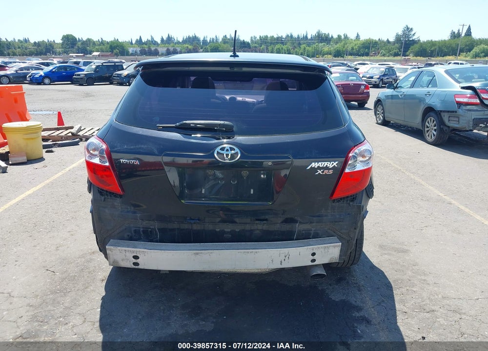 2009 TOYOTA MATRIX XRS VIN: 2T1GE40E19C001311