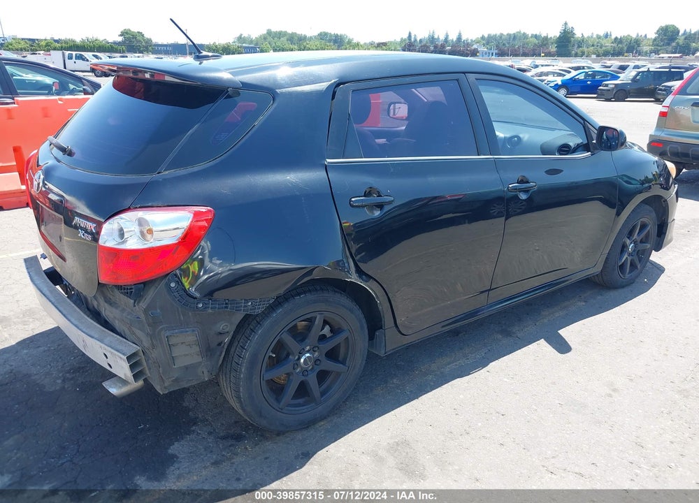 2009 TOYOTA MATRIX XRS VIN: 2T1GE40E19C001311