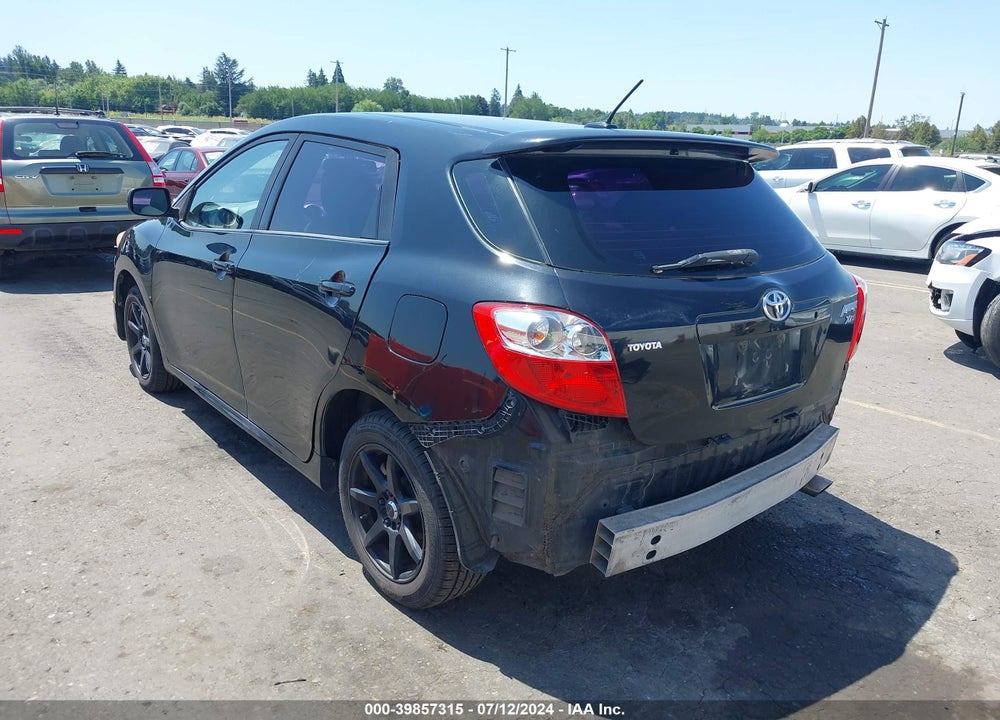2009 TOYOTA MATRIX XRS VIN: 2T1GE40E19C001311