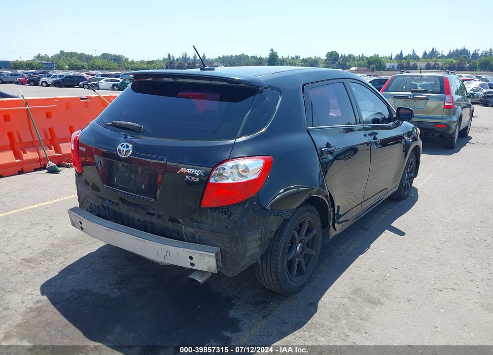 2009 TOYOTA MATRIX XRS VIN: 2T1GE40E19C001311