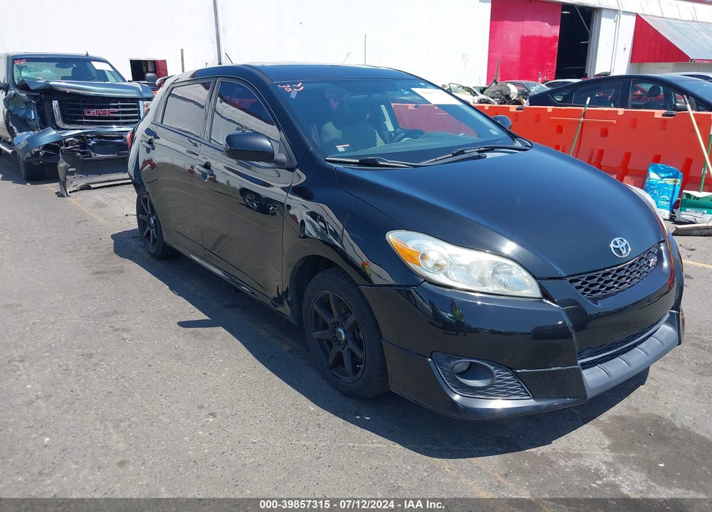2009 TOYOTA MATRIX XRS VIN: 2T1GE40E19C001311