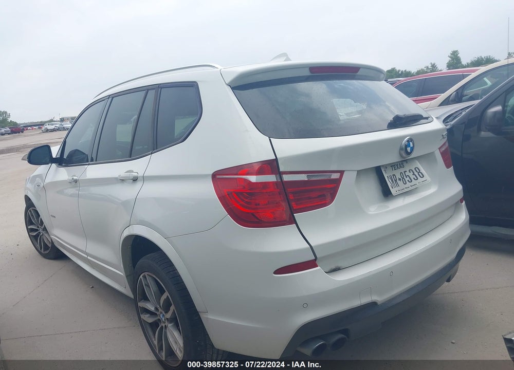 2016 BMW X3 XDRIVE28I VIN: 5UXWX9C56G0D81236