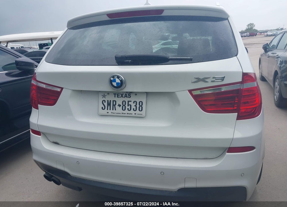 2016 BMW X3 XDRIVE28I VIN: 5UXWX9C56G0D81236