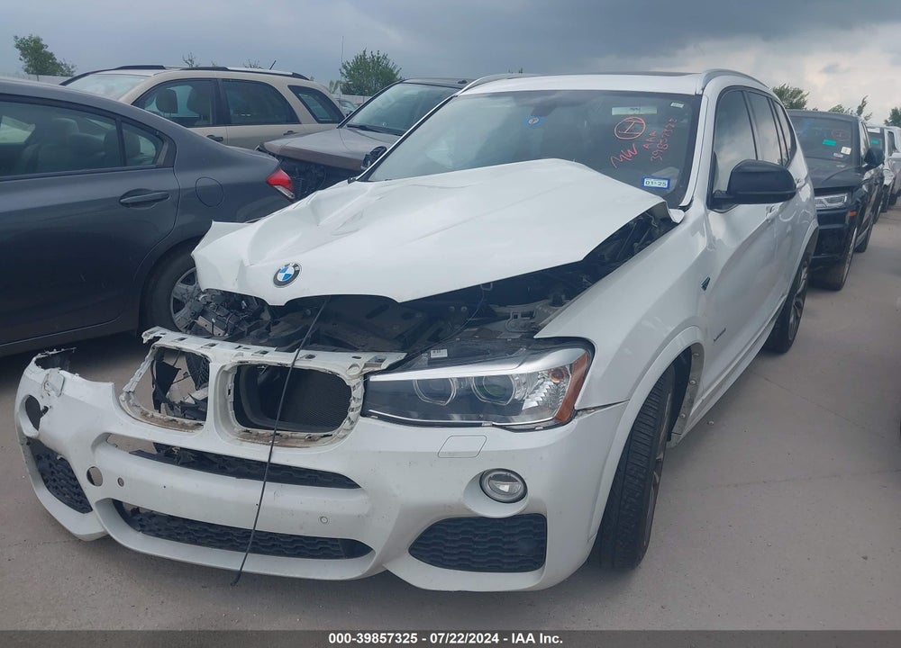 2016 BMW X3 XDRIVE28I VIN: 5UXWX9C56G0D81236
