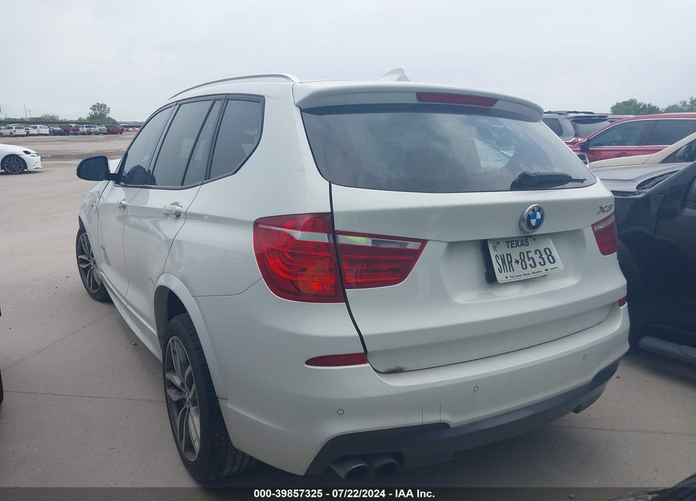 2016 BMW X3 XDRIVE28I VIN: 5UXWX9C56G0D81236