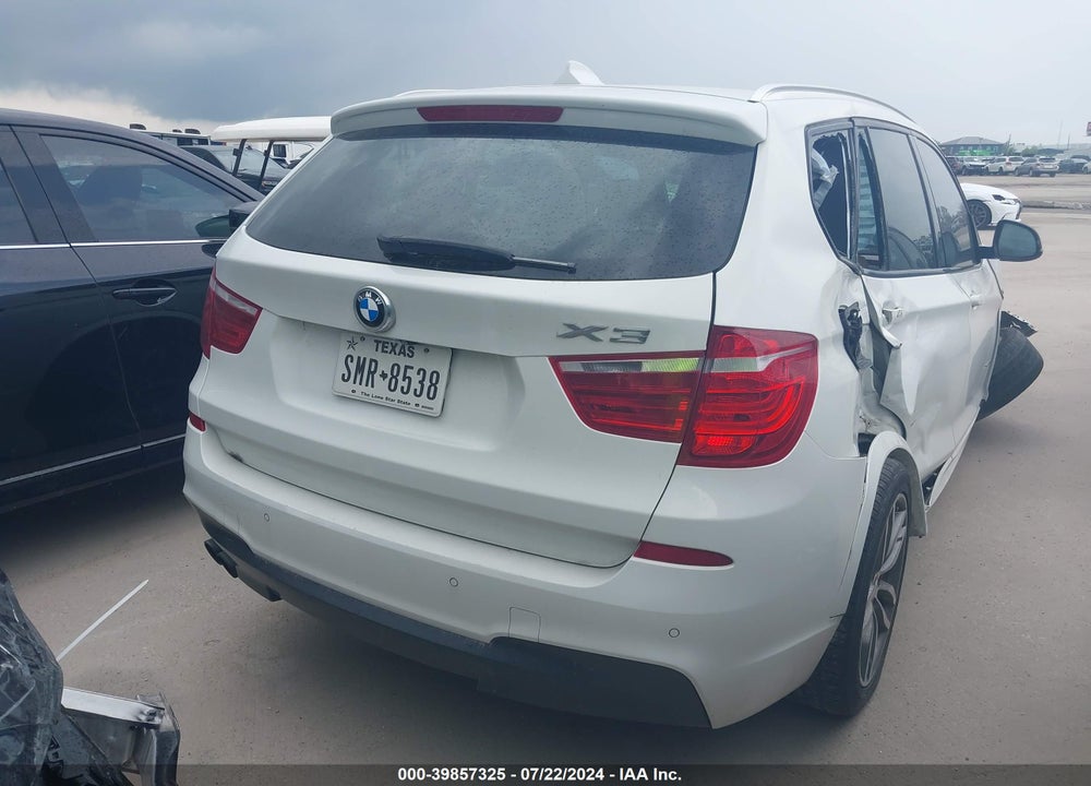 2016 BMW X3 XDRIVE28I VIN: 5UXWX9C56G0D81236