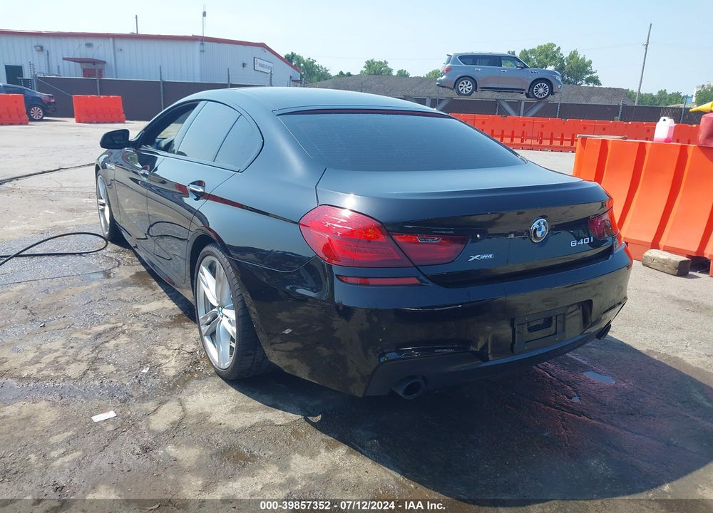 2017 BMW 640I GRAN COUPE XDRIVE VIN: WBA6D2C55HGT66487
