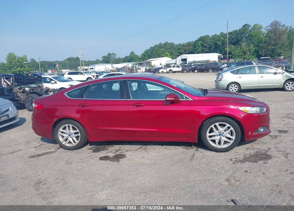 2013 FORD FUSION SE VIN: 3FA6P0HR6DR152322