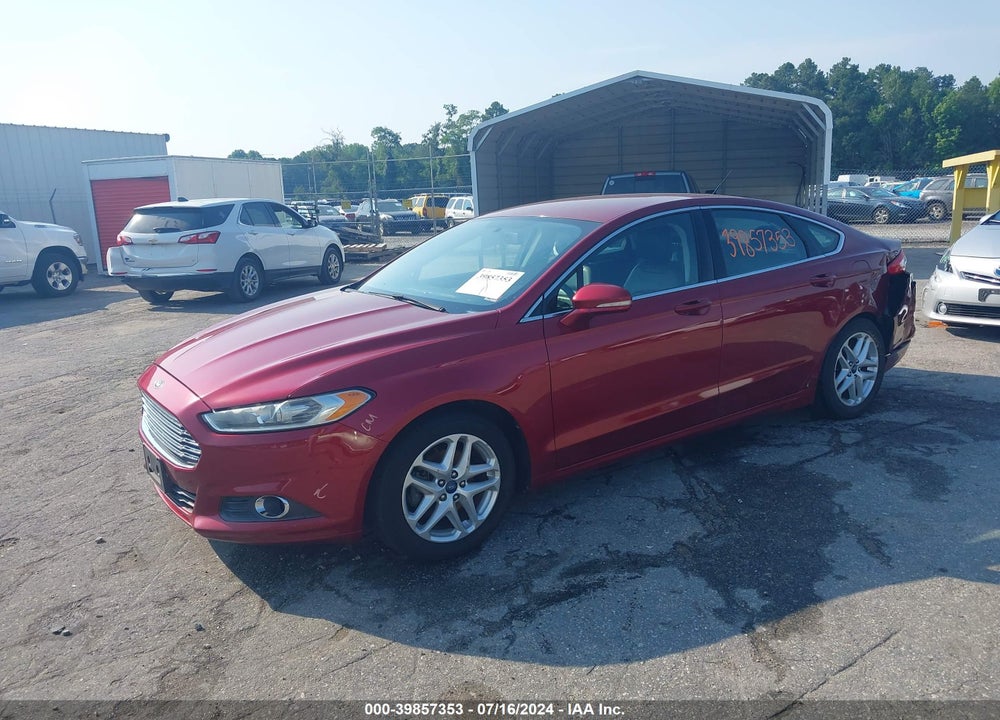2013 FORD FUSION SE VIN: 3FA6P0HR6DR152322