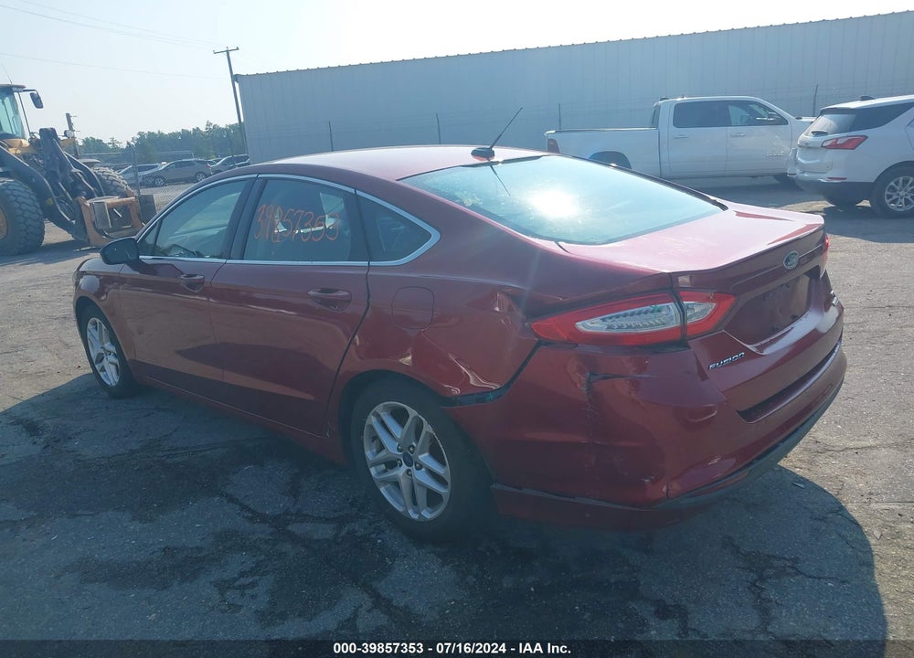 2013 FORD FUSION SE VIN: 3FA6P0HR6DR152322