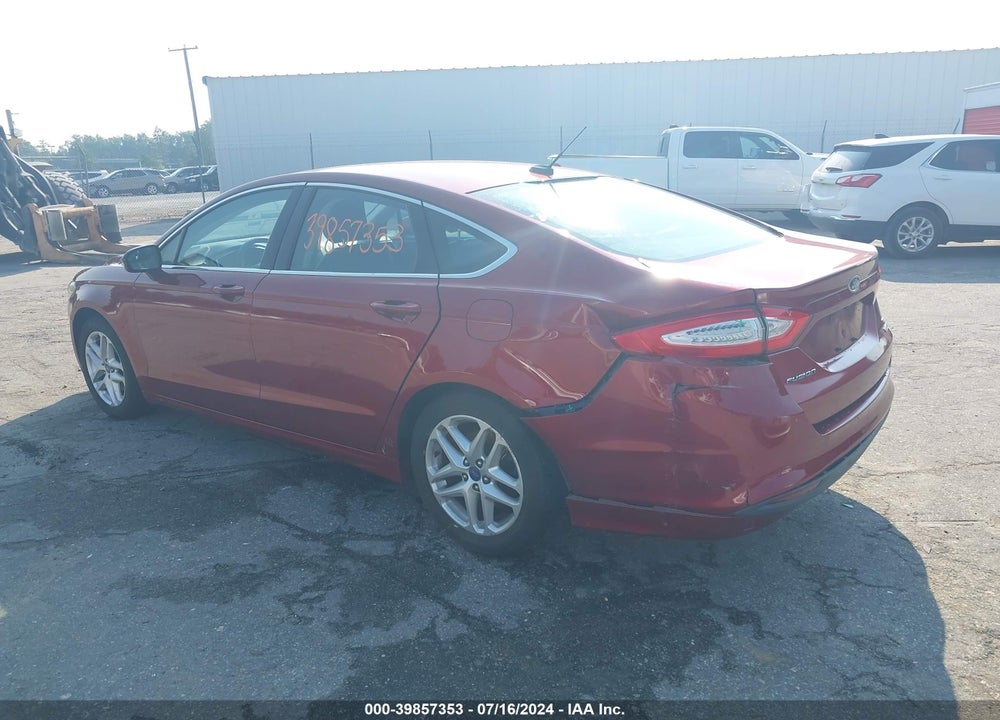 2013 FORD FUSION SE VIN: 3FA6P0HR6DR152322
