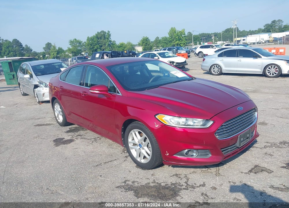 2013 FORD FUSION SE VIN: 3FA6P0HR6DR152322
