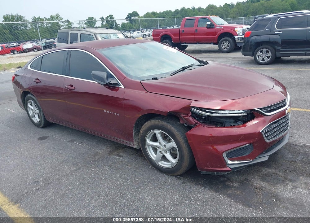 2016 CHEVROLET MALIBU LS VIN: 1G1ZB5ST6GF217722
