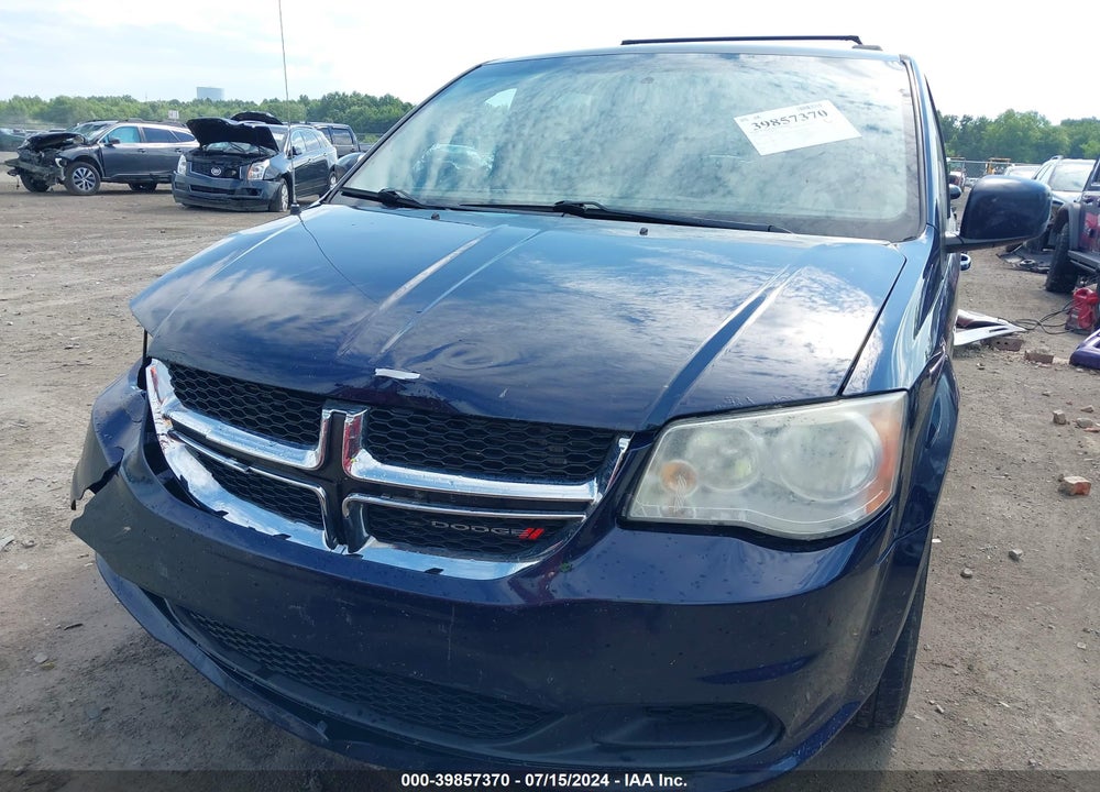 2012 DODGE GRAND CARAVAN SXT VIN: 2C4RDGCG9CR365445
