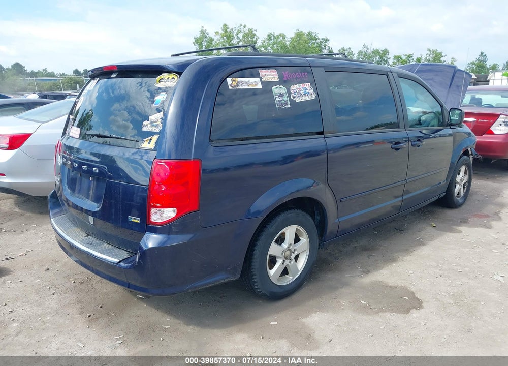 2012 DODGE GRAND CARAVAN SXT VIN: 2C4RDGCG9CR365445