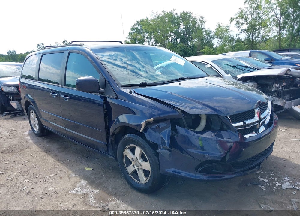 2012 DODGE GRAND CARAVAN SXT VIN: 2C4RDGCG9CR365445
