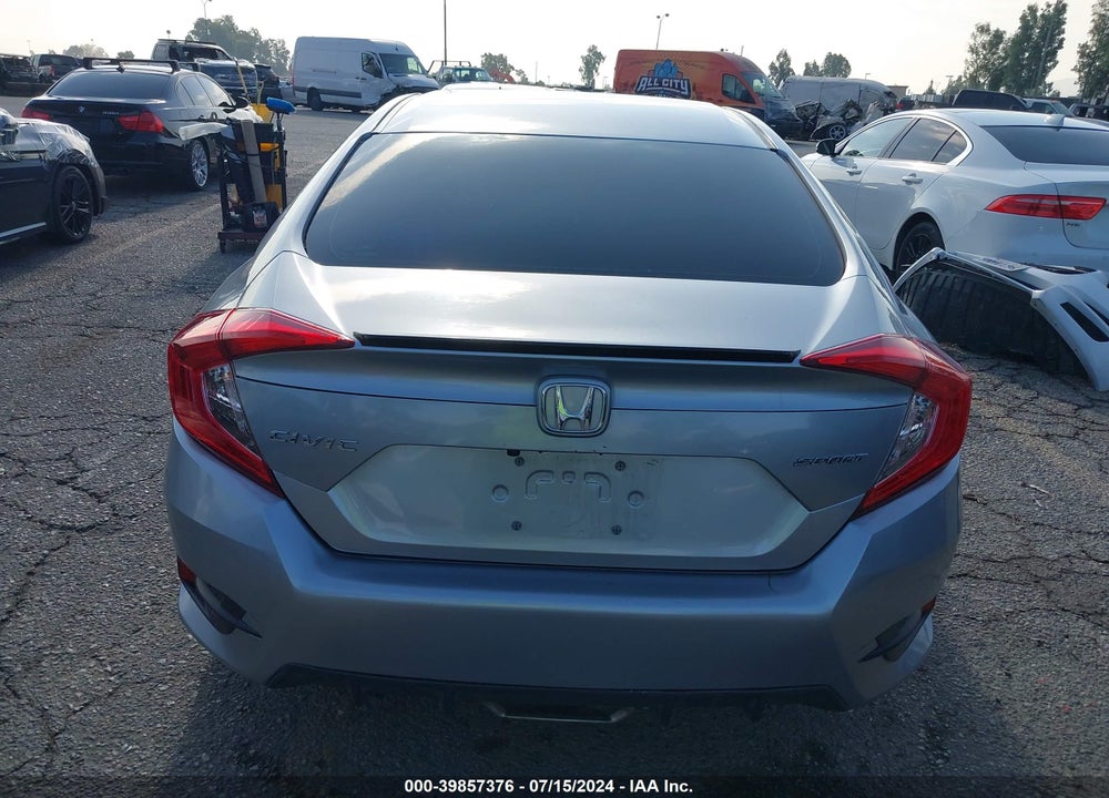 2021 HONDA CIVIC SPORT VIN: 2HGFC2F81MH504263