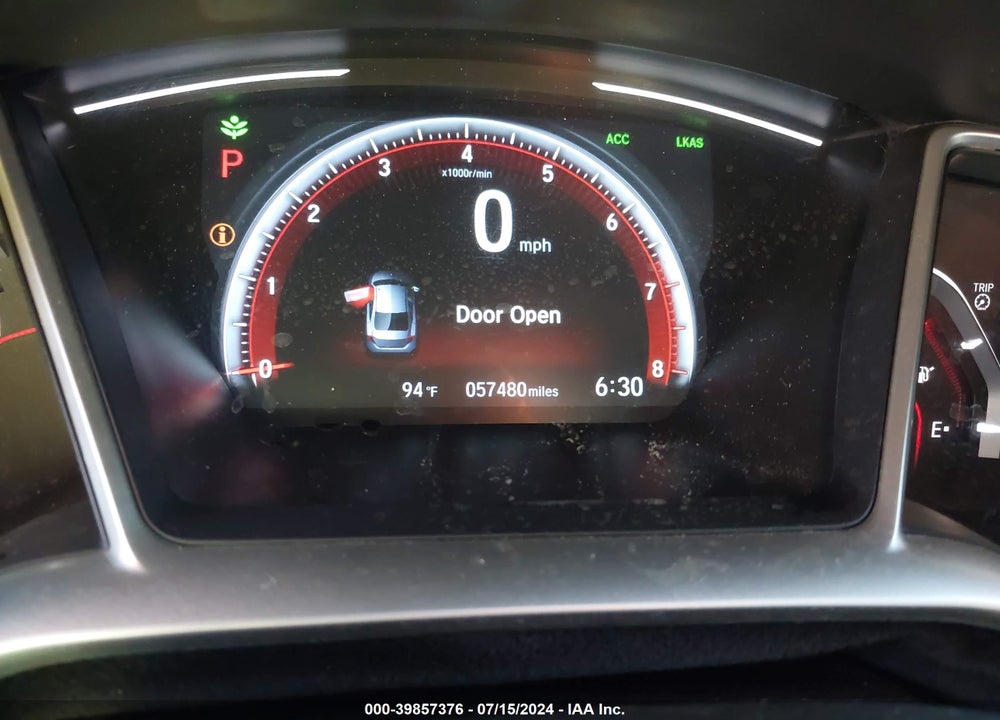 2021 HONDA CIVIC SPORT VIN: 2HGFC2F81MH504263
