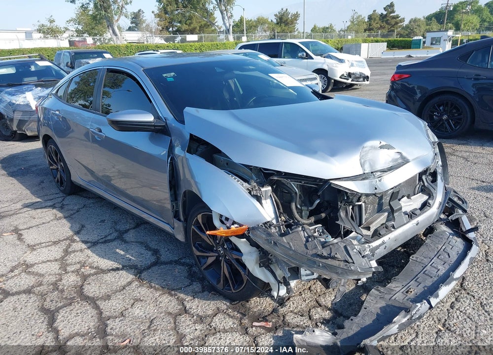 2021 HONDA CIVIC SPORT VIN: 2HGFC2F81MH504263