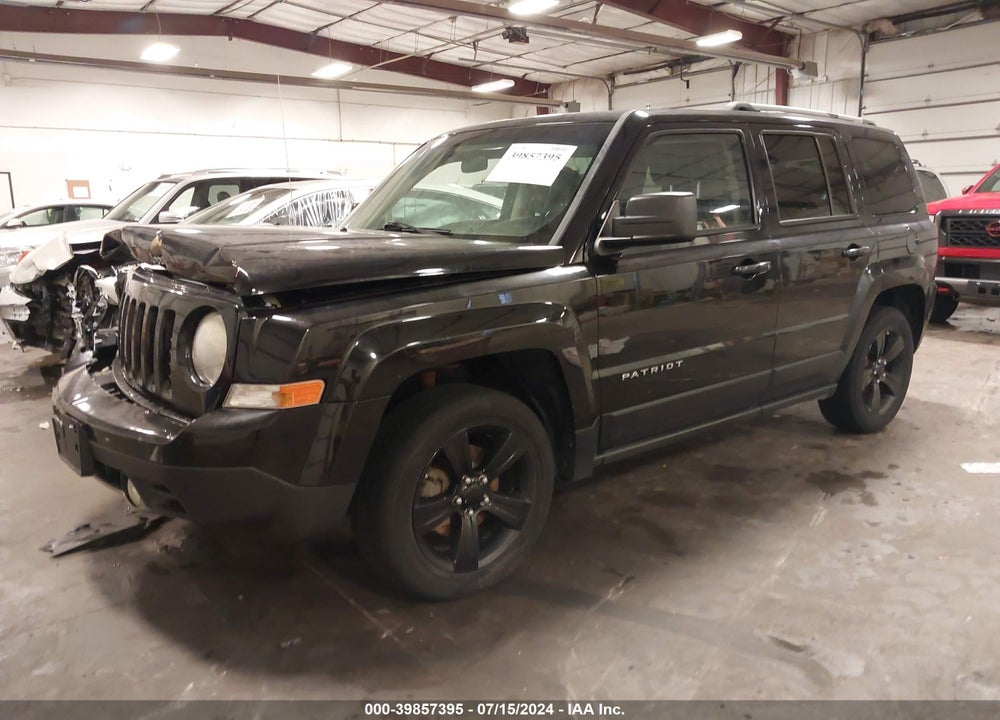 2012 JEEP PATRIOT LATITUDE VIN: 1C4NJPFB3CD696869