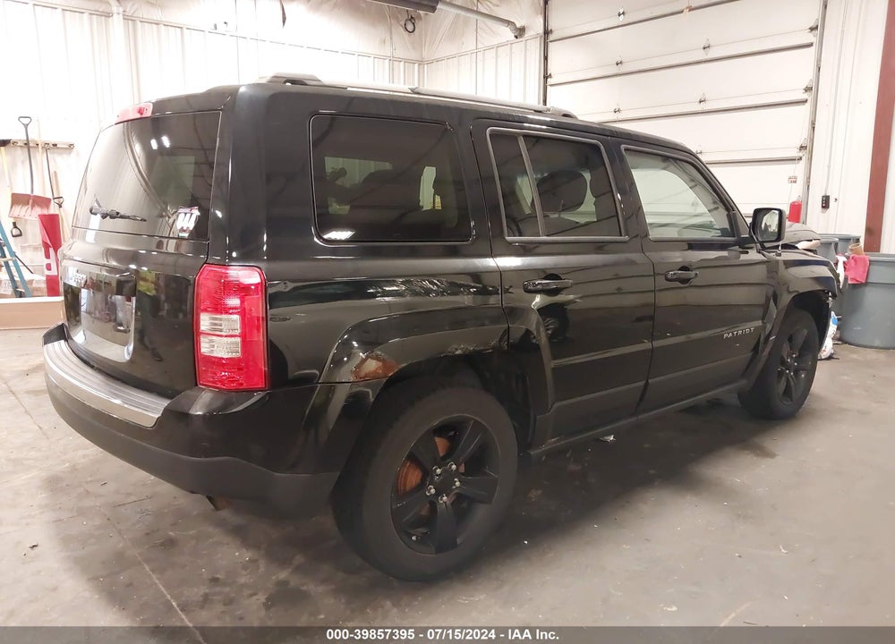 2012 JEEP PATRIOT LATITUDE VIN: 1C4NJPFB3CD696869