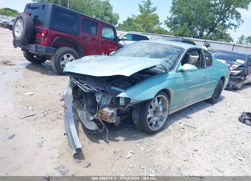 2004 CHEVROLET MONTE CARLO LS VIN: 2G1WW12E549413009