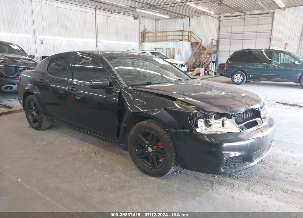 2011 DODGE AVENGER MAINSTREET VIN: 1B3BD1FB1BN513423
