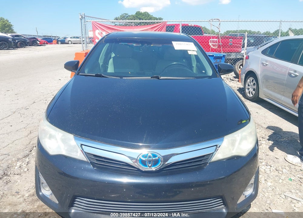 2013 TOYOTA CAMRY HYBRID XLE VIN: 4T1BD1FK8DU092657