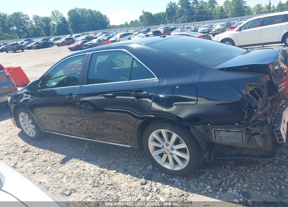 2013 TOYOTA CAMRY HYBRID XLE VIN: 4T1BD1FK8DU092657