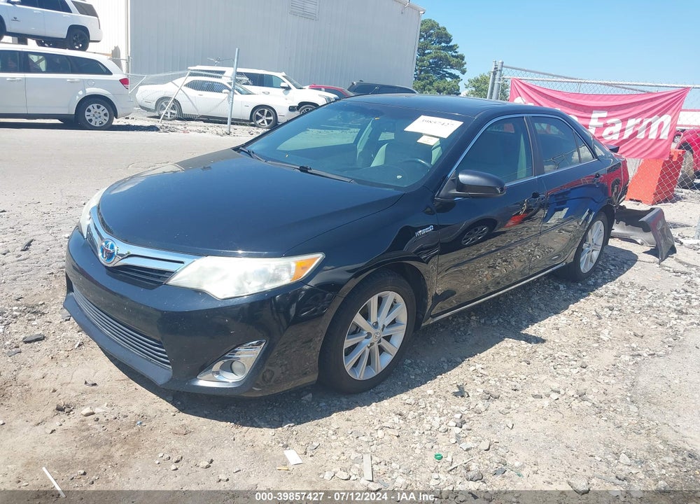 2013 TOYOTA CAMRY HYBRID XLE VIN: 4T1BD1FK8DU092657