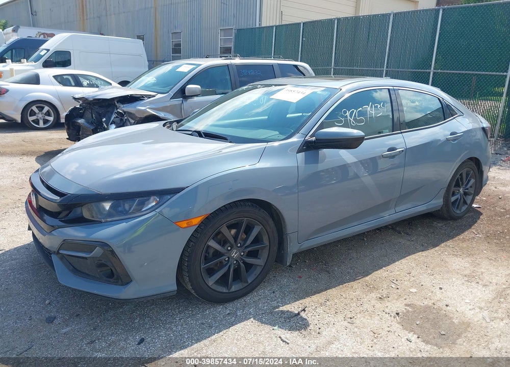 2020 HONDA CIVIC EX VIN: SHHFK7H64LU208182