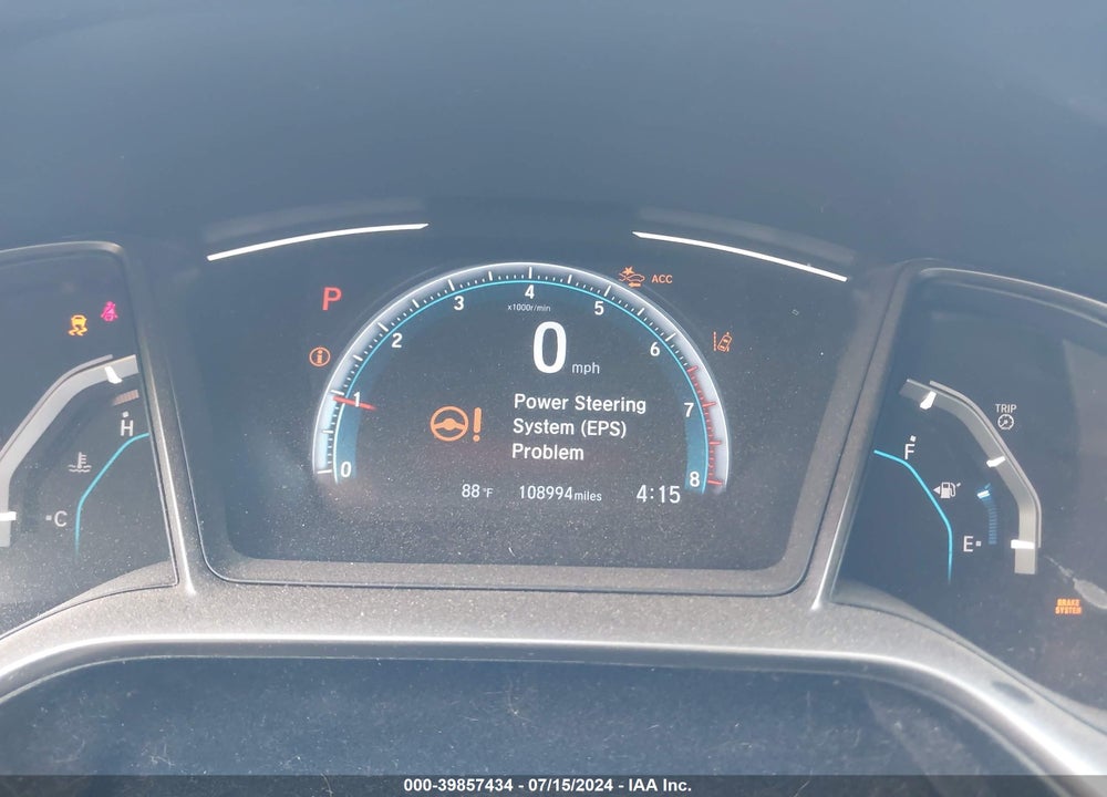 2020 HONDA CIVIC EX VIN: SHHFK7H64LU208182