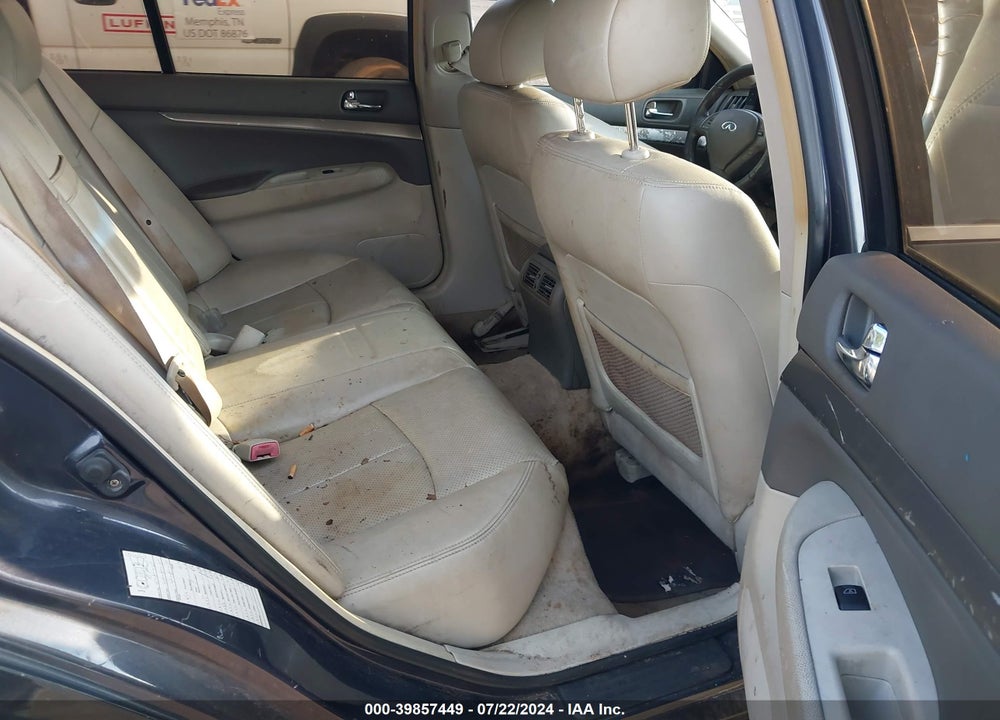 2011 INFINITI G25 JOURNEY VIN: JN1DV6AP7BM831205