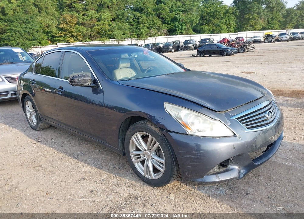 2011 INFINITI G25 JOURNEY VIN: JN1DV6AP7BM831205