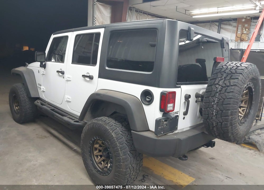 2018 JEEP WRANGLER JK UNLIMITED SPORT S 4X4 VIN: 1C4HJWDG9JL904892