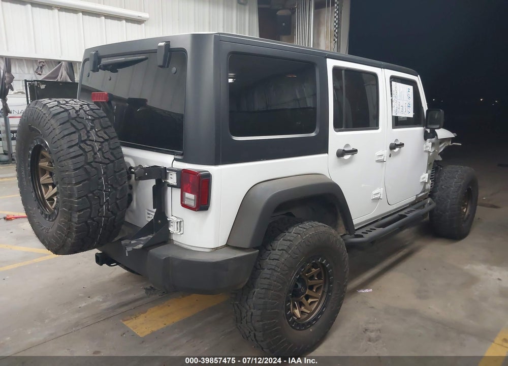 2018 JEEP WRANGLER JK UNLIMITED SPORT S 4X4 VIN: 1C4HJWDG9JL904892