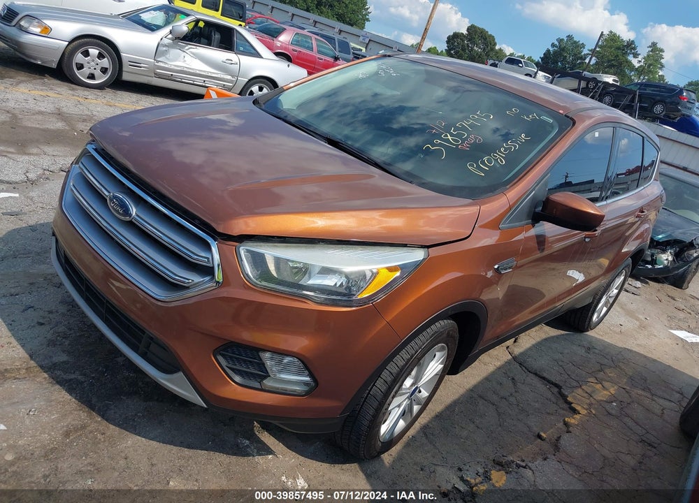 2017 FORD ESCAPE VIN: 1FMCU0GD8HUA38294