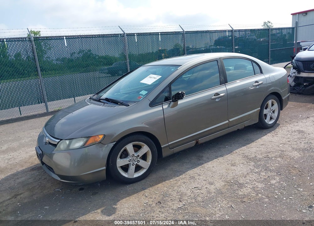 2007 HONDA CIVIC VIN: 1HGFA16837L005780