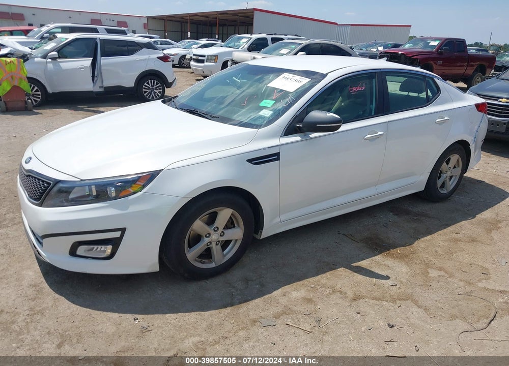 2015 KIA OPTIMA LX VIN: KNAGM4A76F5542010