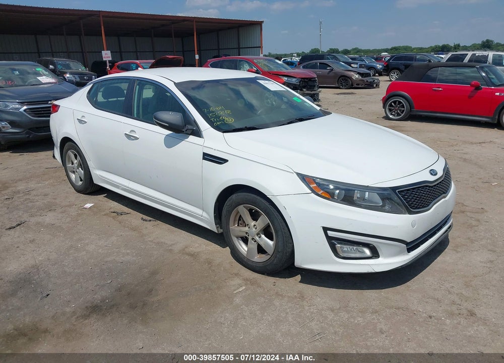 2015 KIA OPTIMA LX VIN: KNAGM4A76F5542010