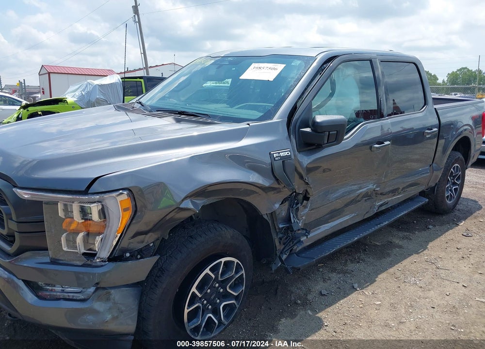 2022 FORD F-150 XLT VIN: 1FTFW1E81NFB40348