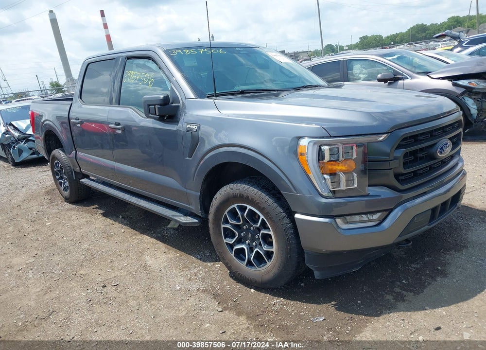 2022 FORD F-150 XLT VIN: 1FTFW1E81NFB40348
