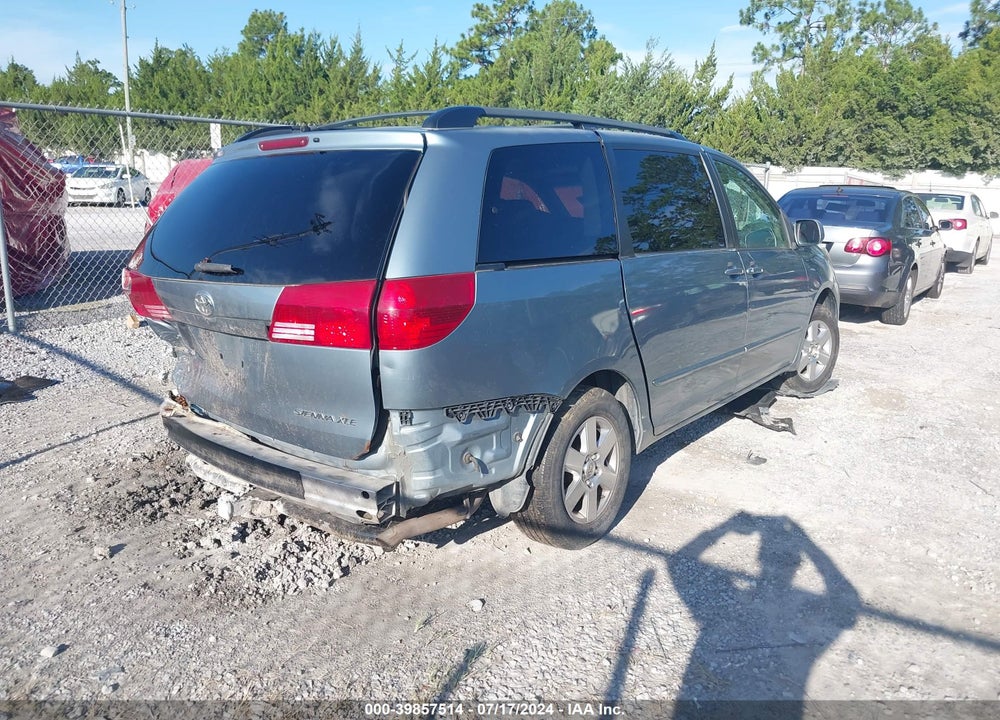 2004 TOYOTA SIENNA XLE VIN: 5TDZA22C54S173846