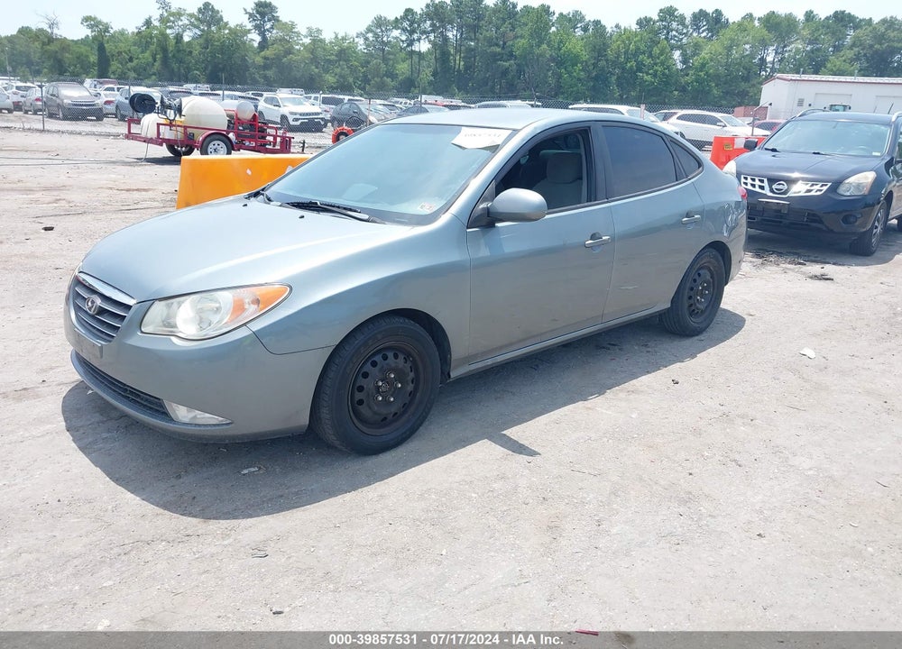 2009 HYUNDAI ELANTRA GLS VIN: KMHDU46D79U791815
