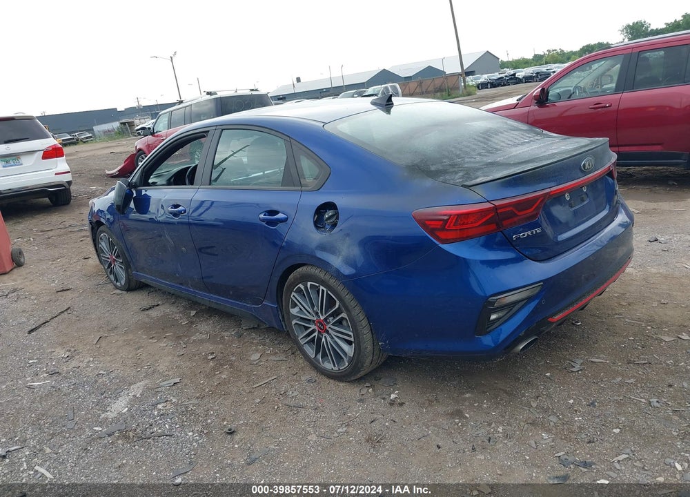 2021 KIA FORTE GT VIN: 3KPF44AC6ME394924